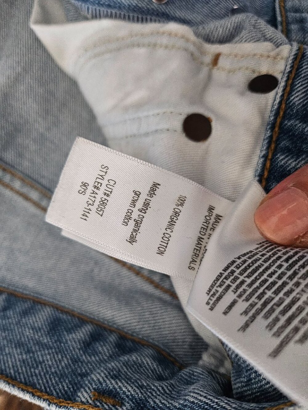 2 Agolde straight jeans size 25 &26 shopbop - Picture 4 of 7